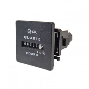 HOUR METER HM36 90-264V AC SQ. MOUNT BEZEL,LA25F1