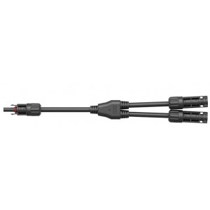 BRANCH CONNECTOR "Υ" 2M-1F WITH CABLE