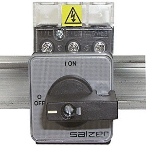 TRIPOLIC POWER RAIL SWITCH SALZER 3X40A