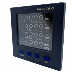 MULTIFUNCTION METER VIPS 70 LCD