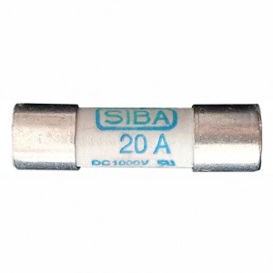 AΣΦΑΛΕΙΑ 12A 1000VDC 10x38mm SIBA