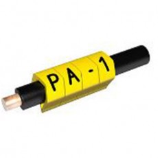 PA 1/3 - CLOSED PROFILE SINGLE YELLOW MARKER LETTERS:Z